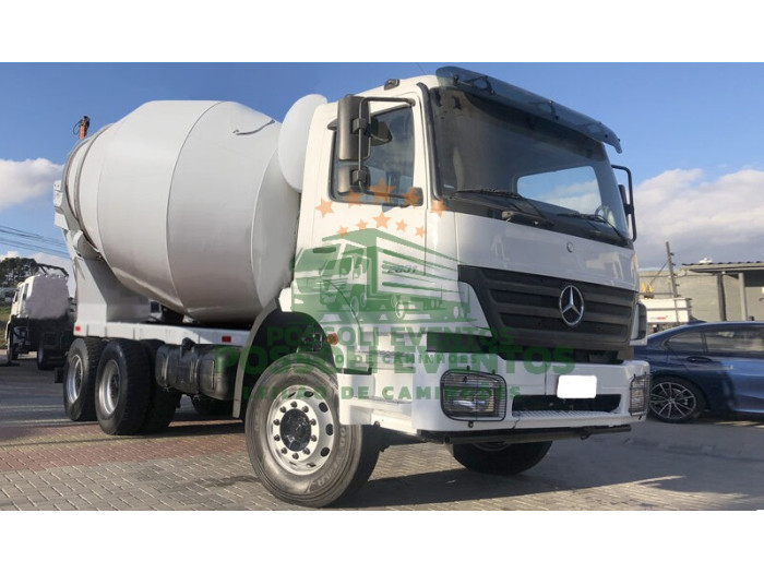 MERCEDES BENZ MB2831 2011 – 6X4 COM BETONEIRA 8M³